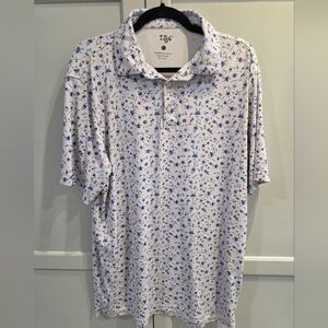 Men's 1764 Golf Performance Polo Grill Master Design Great Shape Funny Design